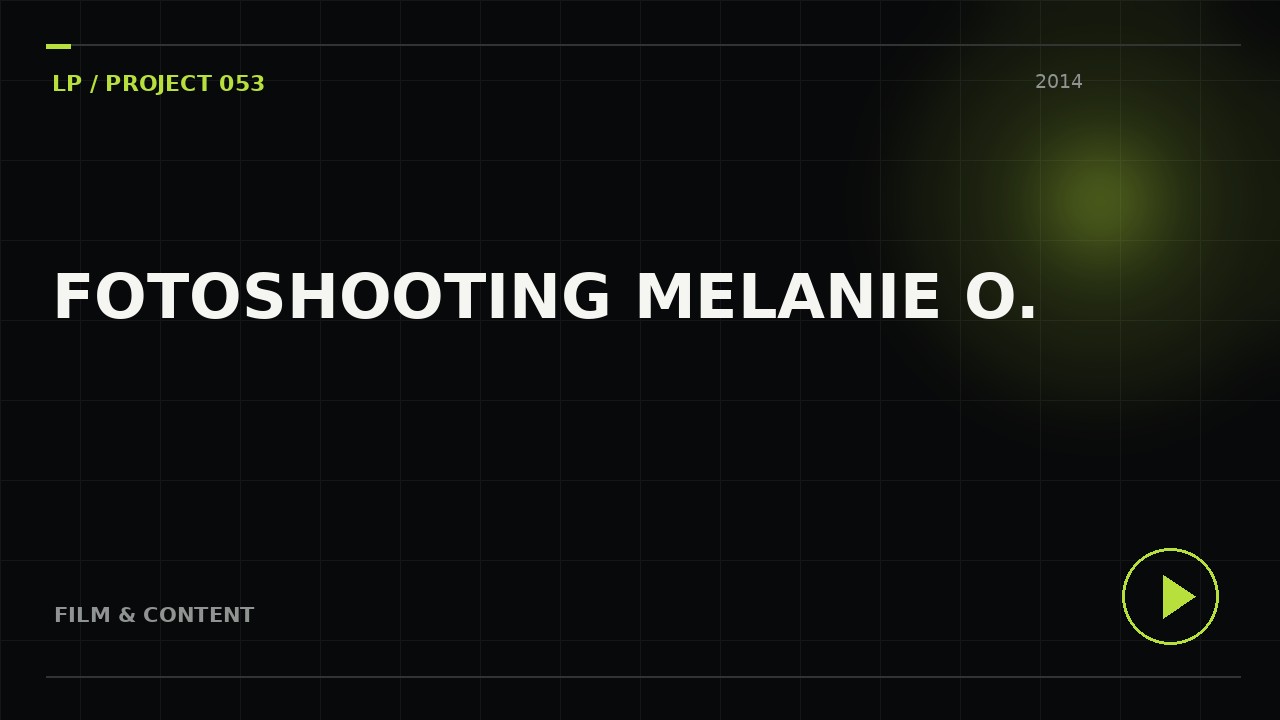 Fotoshooting Melanie O.
