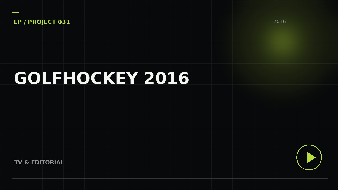 Golfhockey 2016