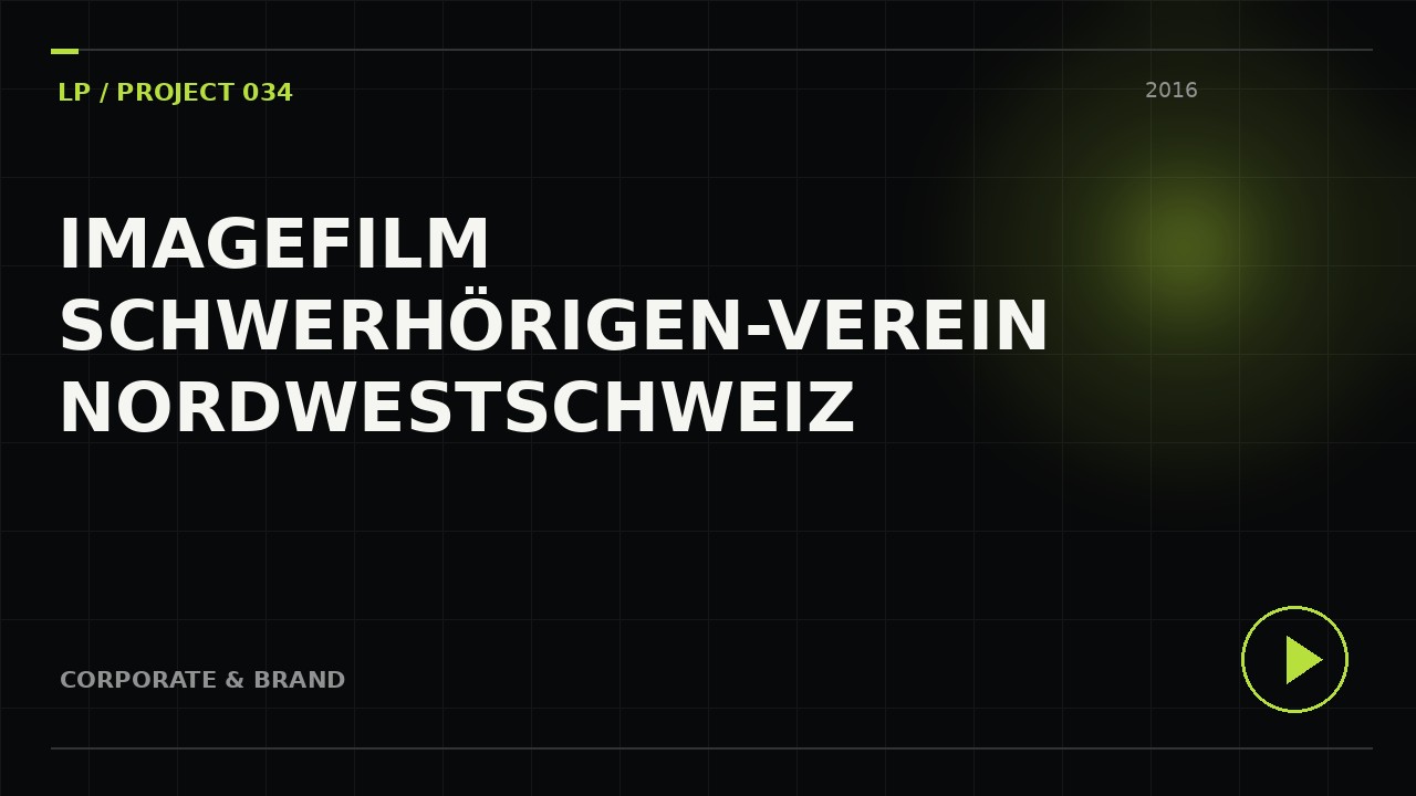 Imagefilm Schwerhörigen-Verein Nordwestschweiz