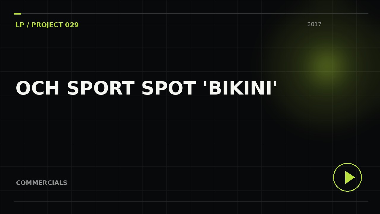 Och Sport Spot 'Bikini'