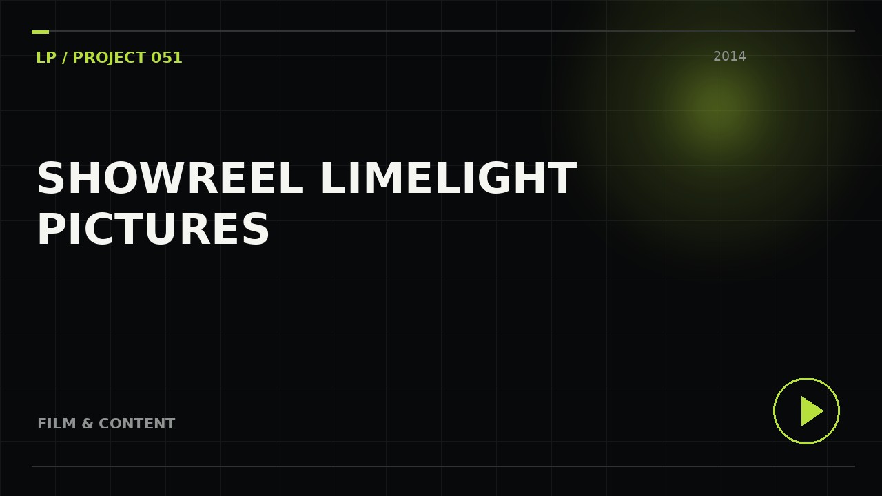 Showreel Limelight Pictures